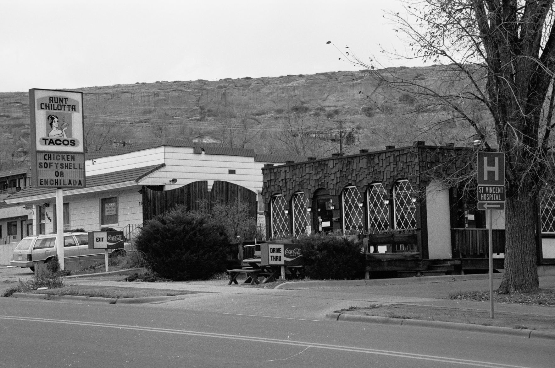 Businesses on North 27th Street, 1990